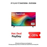 LG TV thông minh LG NanoCell NANO81 4K 65 inch 2024, 65NANO81TSA