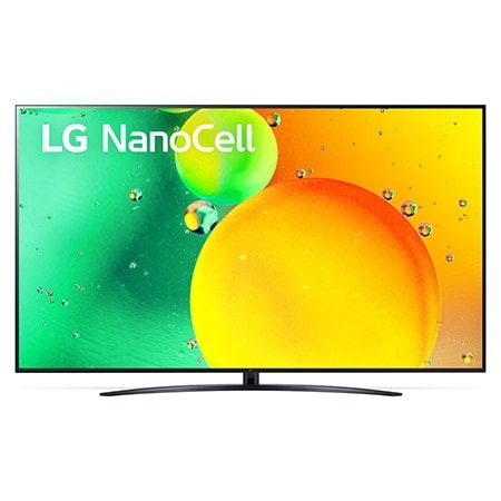 Hình ảnh mặt trước của TV LG NanoCell
