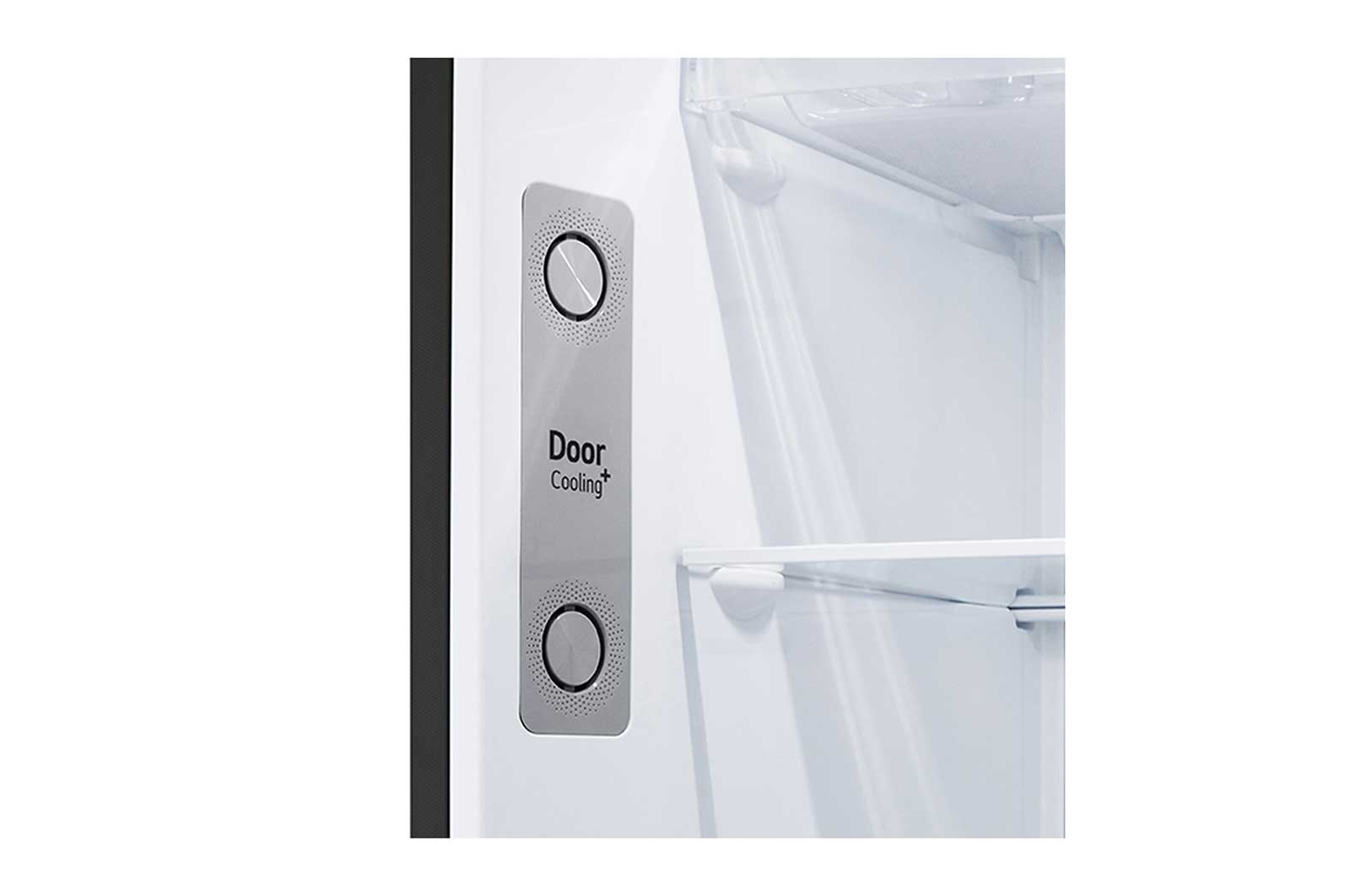 LG Tủ lạnh LG ngăn đá trên Smart Inverter™ với công nghệ DoorCooling+™ 334L màu đen GN-D332BL, GN-D332BL