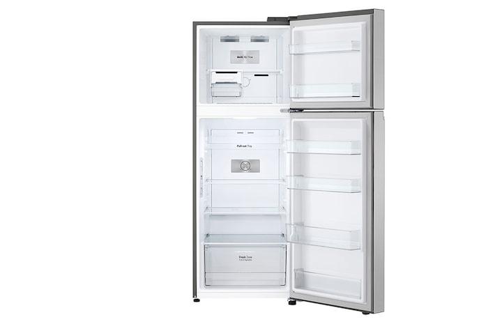 LG Tủ lạnh LG ngăn đá trên Smart Inverter™ với công nghệ DoorCooling+™ 315L màu bạc GN-M312PS, GN-M312PS