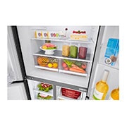LG Tủ lạnh LG French Door Inverter LINEAR Cooling™ 530L màu đen GR-B53MB, GR-B53MB