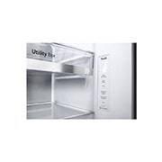 LG Tủ lạnh LG Instaview lấy nước ngoài UVnano 635L màu bạc GR-G257SV, GR-G257SV