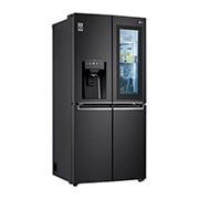 LG Tủ lạnh LG French Door với Instaview Door-in-door và ngăn lấy nước ngoài  UVnano 496L màu đen lì GR-X22MB, GR-X22MB