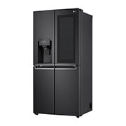 LG Tủ lạnh LG French Door với Instaview Door-in-door và ngăn lấy nước ngoài  UVnano 496L màu đen lì GR-X22MBI, GR-X22MBI