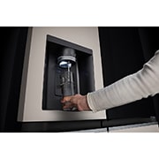 LG Tủ lạnh LG Instaview Door-in-door và ngăn lấy nước ngoài UV nano 635L màu be GR-X257BG, GR-X257BG