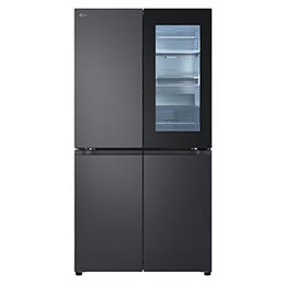 Tủ lạnh LG French door InstaView màu đen lì 666L LFB66BLMI