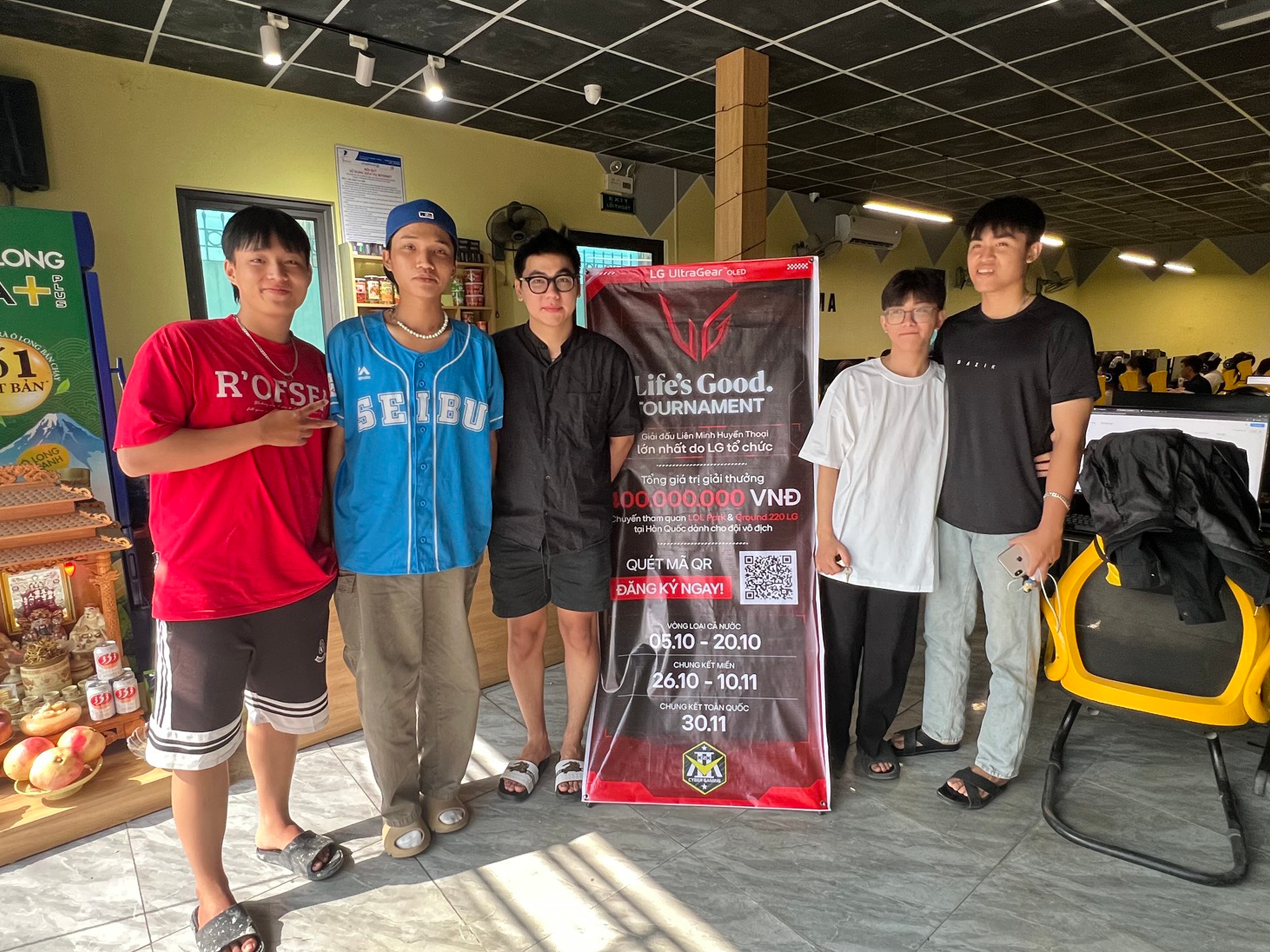 Ảnh giải đấu LG tournament