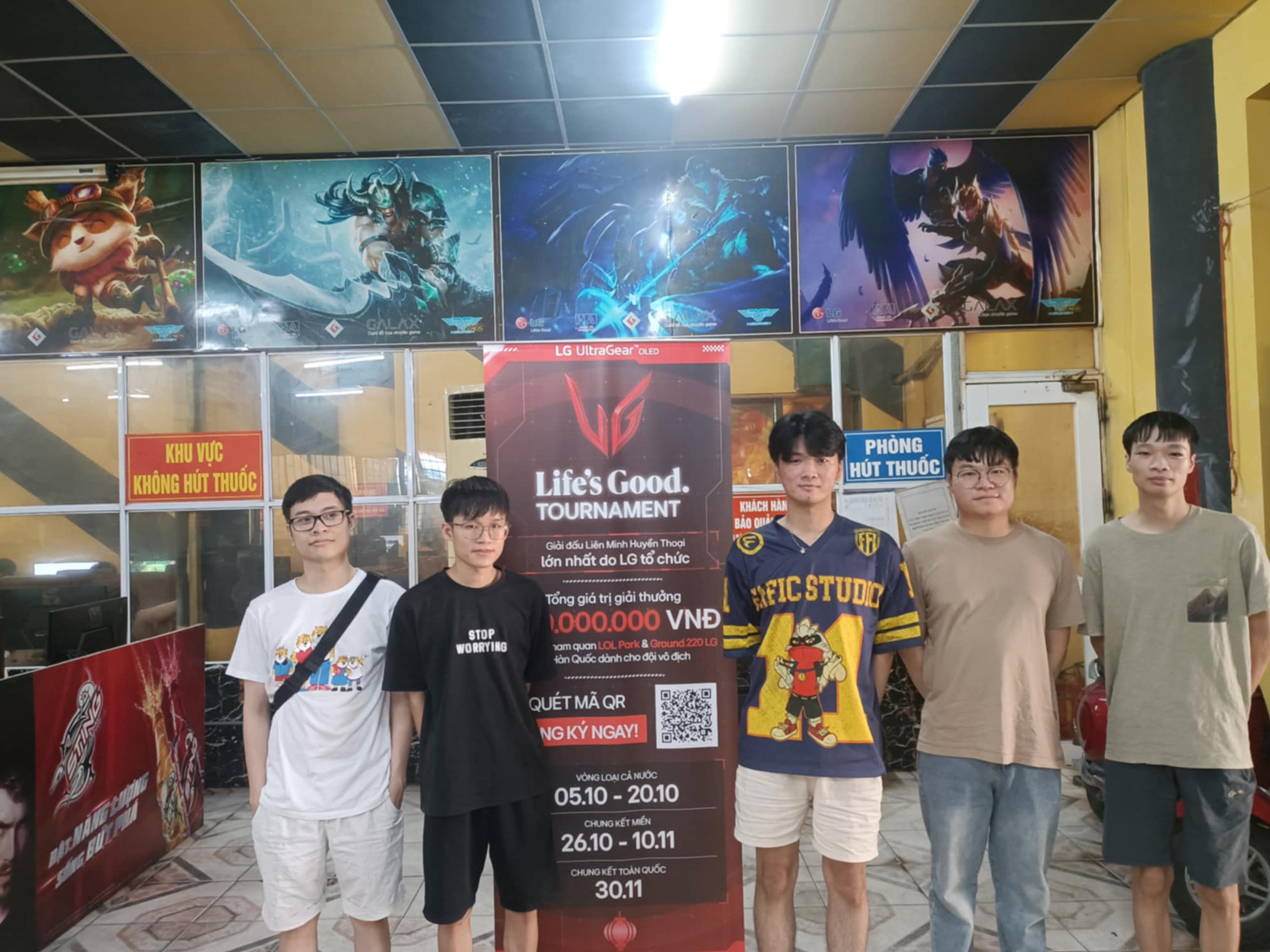 Ảnh giải đấu LG tournament