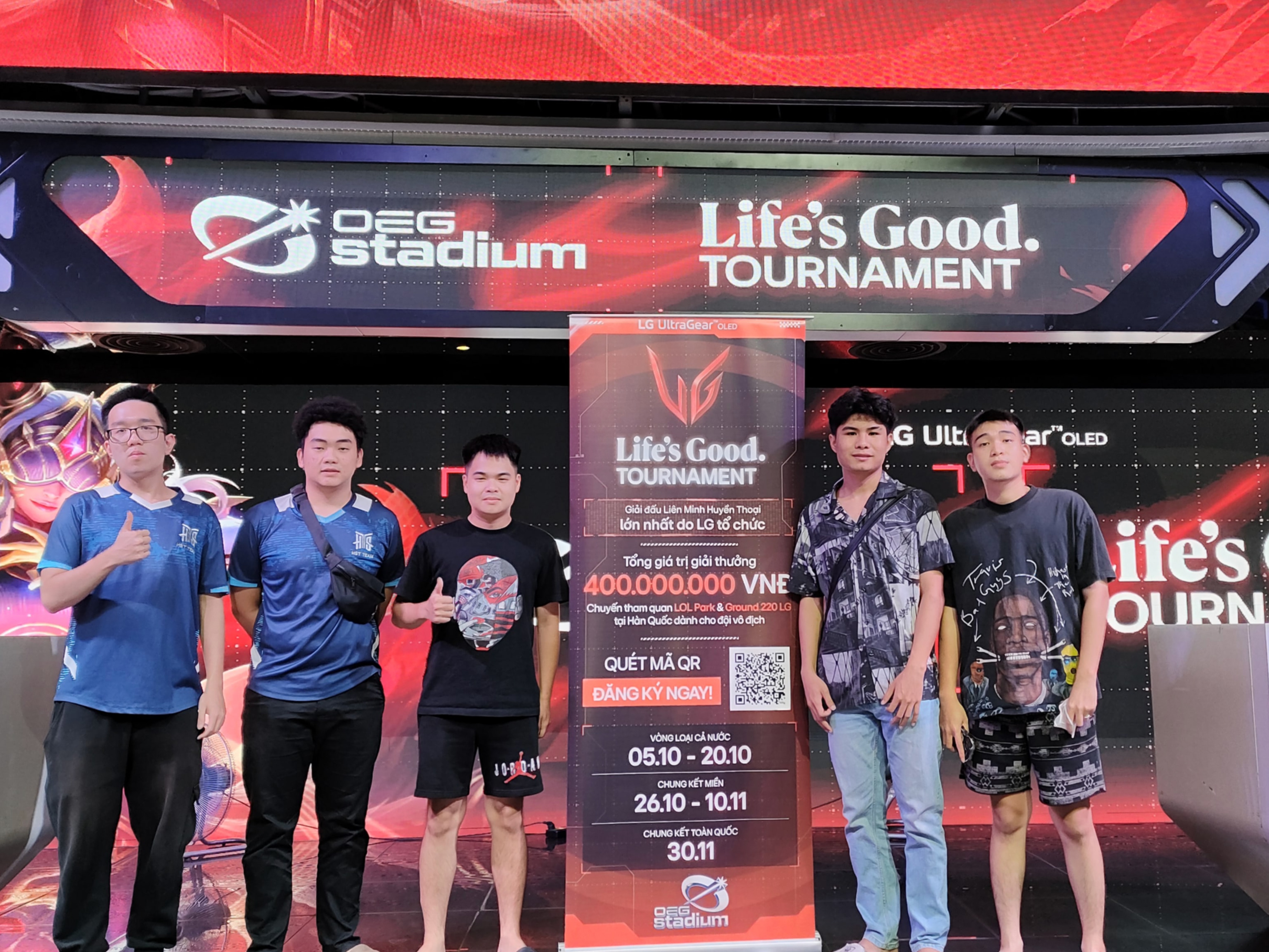 Ảnh giải đấu LG tournament