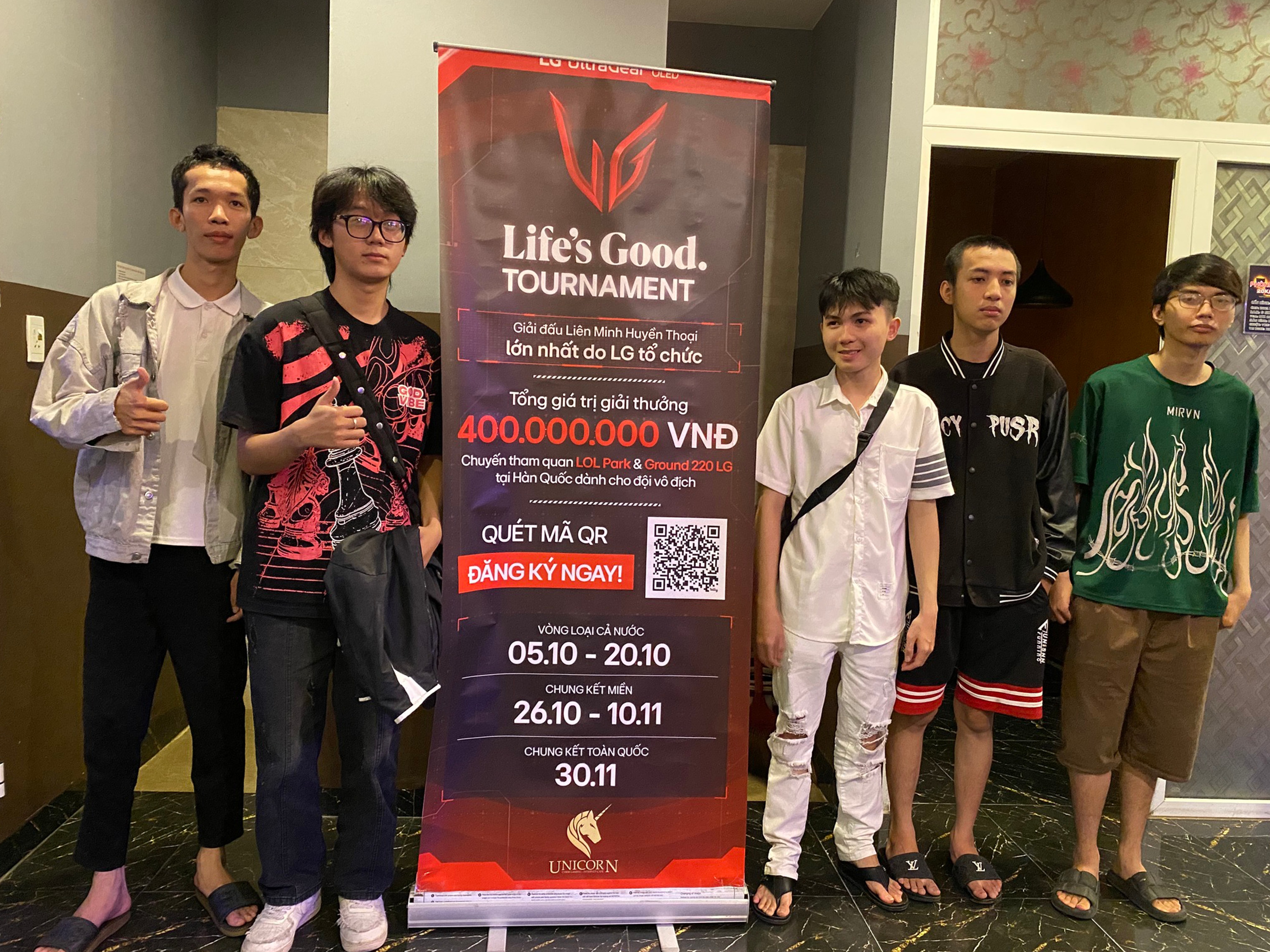 Ảnh giải đấu LG tournament