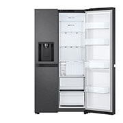 Right side door open without food