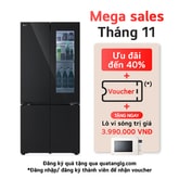 Tủ lạnh LG French Door mặt gương màu đen 617L LFB61BLGAI