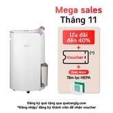 Máy hút ẩm Dual Inverter 19L màu trắng