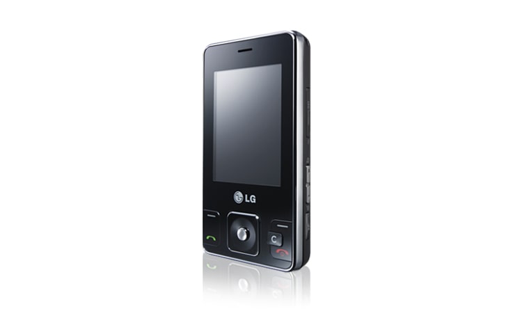 LG Mobile Phone with 2.4" LCD, 5 MP Camera, Dedicated Camera Keys, LED Flash, and Music Player, KC550