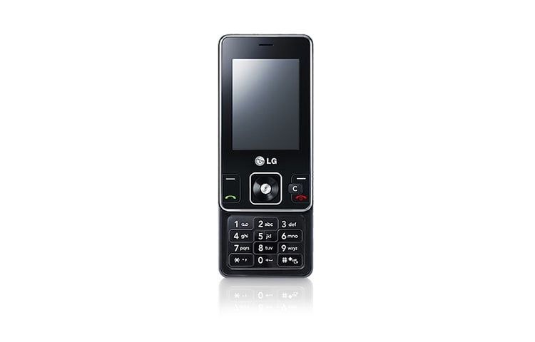 LG Mobile Phone with 2.4" LCD, 5 MP Camera, Dedicated Camera Keys, LED Flash, and Music Player, KC550