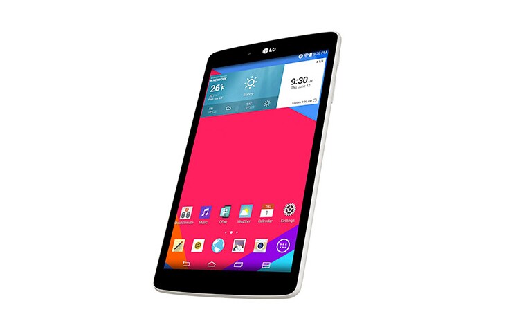 LG G PAD 8.0 ONLY AVAILABLE IN WHITE , V490