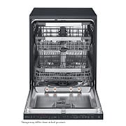 LG 14 Place QuadWash™ Dishwasher with TrueSteam™ in Matte Black Finish, DFB325HM