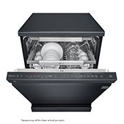 LG 14 Place QuadWash™ Dishwasher with TrueSteam™ in Matte Black Finish, DFB325HM