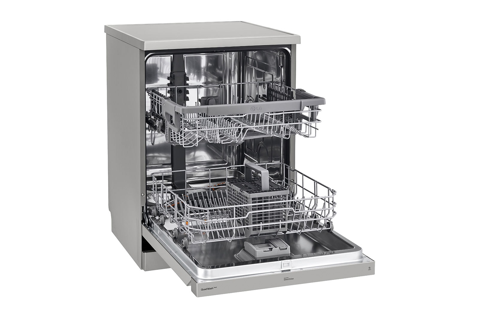 LG 14 Place QuadWash™ Dishwasher with TrueSteam™ in Stainless Finish, DFC532FP