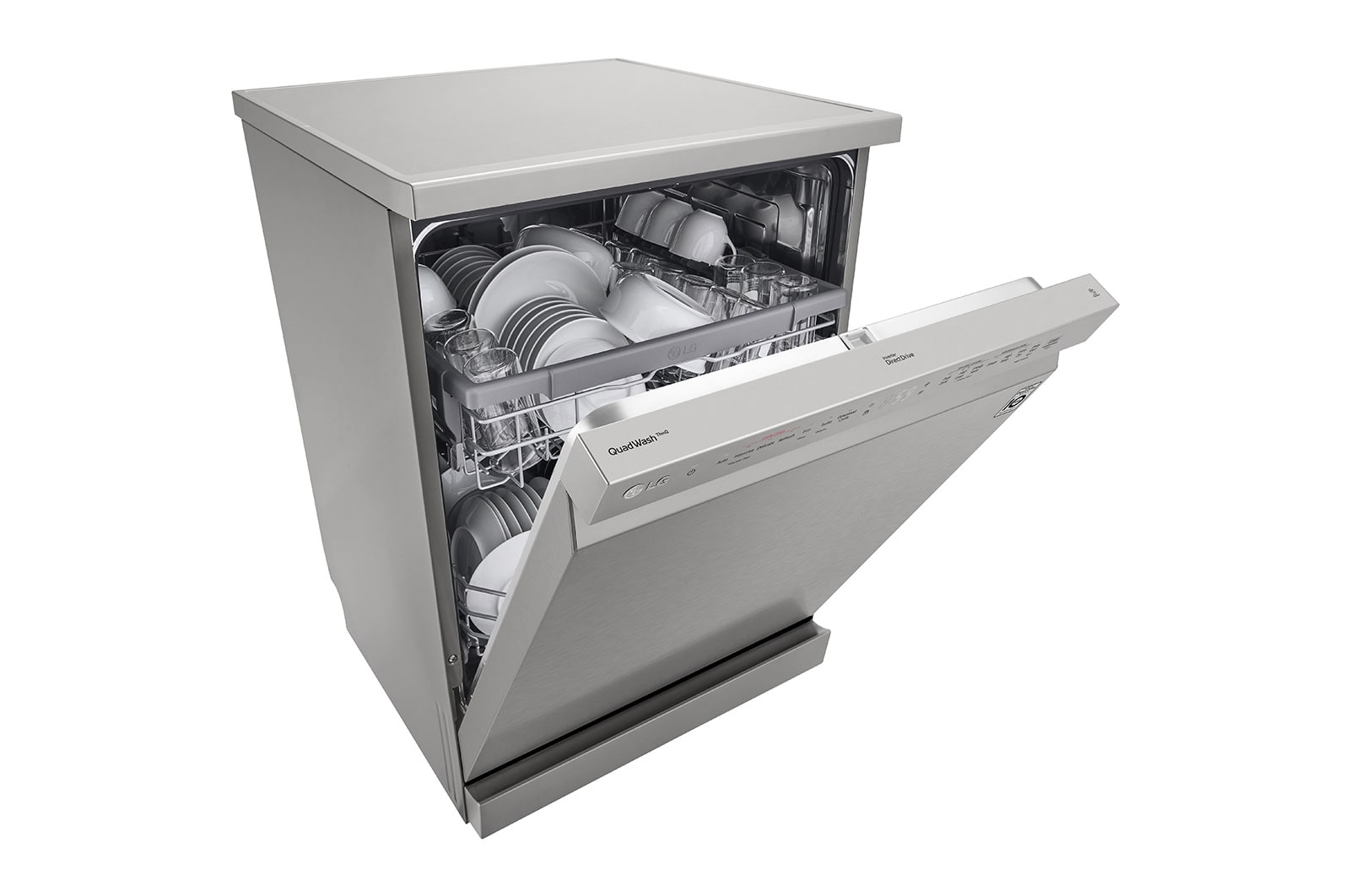 LG 14 Place QuadWash™ Dishwasher with TrueSteam™ in Stainless Finish, DFC532FP