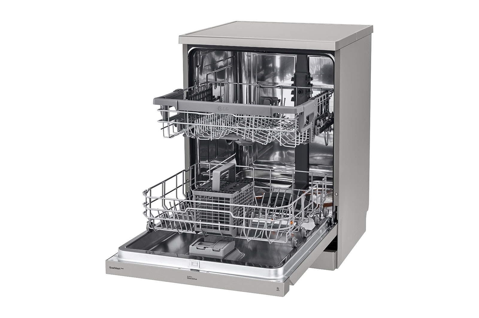 LG 14 Place QuadWash™ Dishwasher with TrueSteam™ in Stainless Finish, DFC532FP