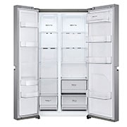 LG 643L Side by Side Fridge in Stainless Finish, GC-B257JLYL