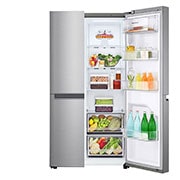 LG 643L Side by Side Fridge in Stainless Finish, GC-B257JLYL