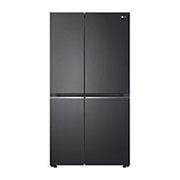 LG 647L Side-by-Side Fridge in Black Finish, GC-B257SQYL