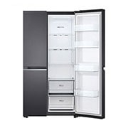 LG 647L Side-by-Side Fridge in Black Finish, GC-B257SQYL