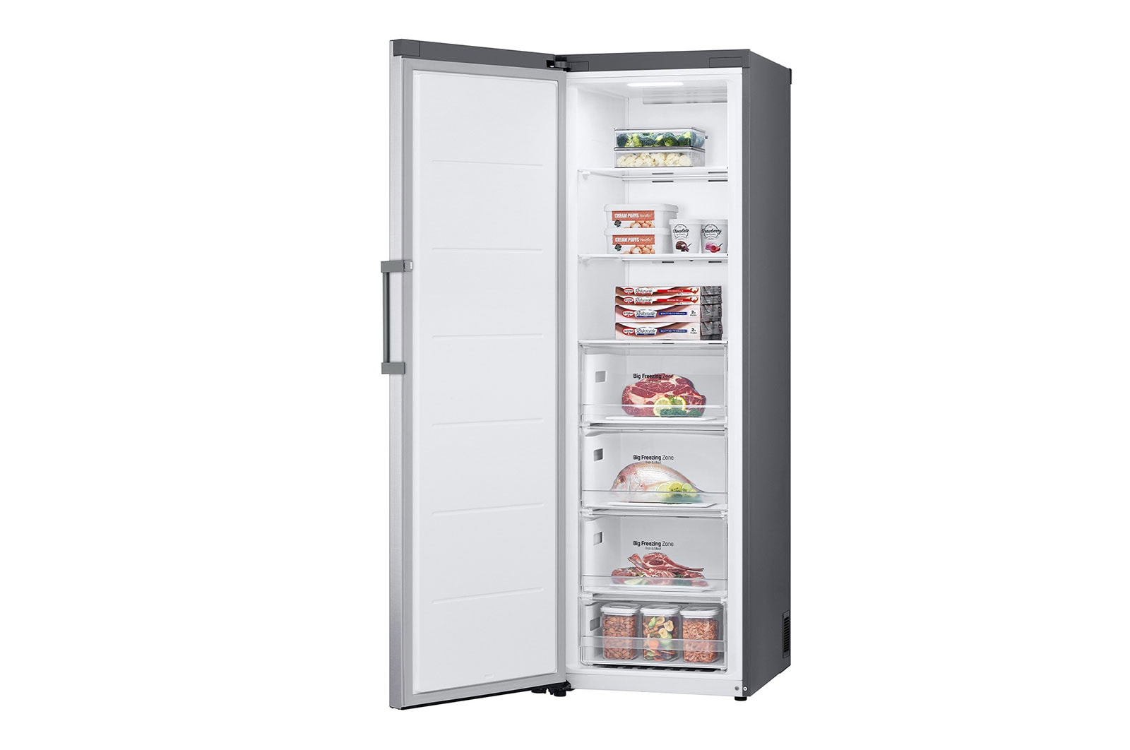 LG 324L One Door Fridge Freezer - GC-B414ELFM, GC-B414ELFM