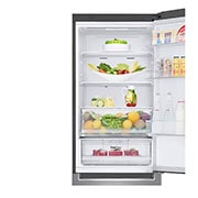 LG 341L Wide Bottom Freezer with DoorCooling⁺™ in Stainless Finish, GC-B459NLXM