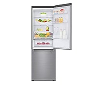 LG 341L Wide Bottom Freezer with DoorCooling⁺™ in Stainless Finish, GC-B459NLXM