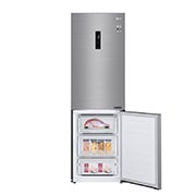 LG 341L Wide Bottom Freezer with DoorCooling⁺™ in Stainless Finish, GC-B459NLXM