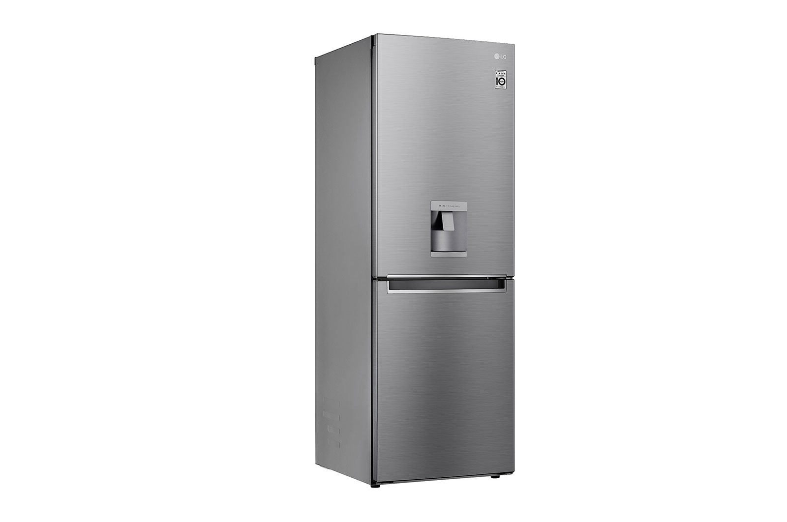 LG 301L Wide Bottom Freezer with DoorCooling⁺™  in Silver Finish, GC-F369NLJM