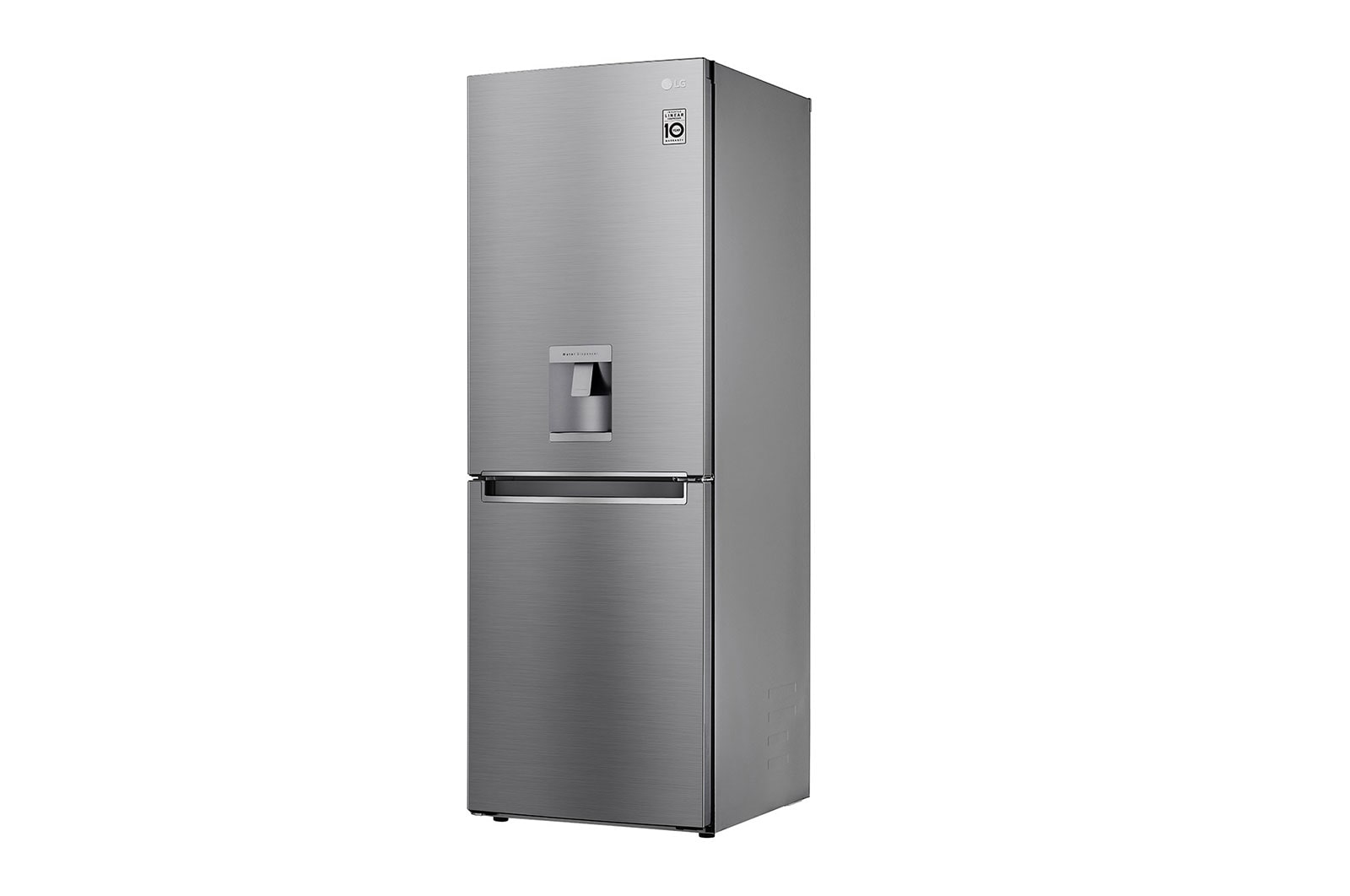 LG 301L Wide Bottom Freezer with DoorCooling⁺™  in Silver Finish, GC-F369NLJM