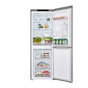 LG 301L Wide Bottom Freezer with DoorCooling⁺™  in Silver Finish, GC-F369NLJM