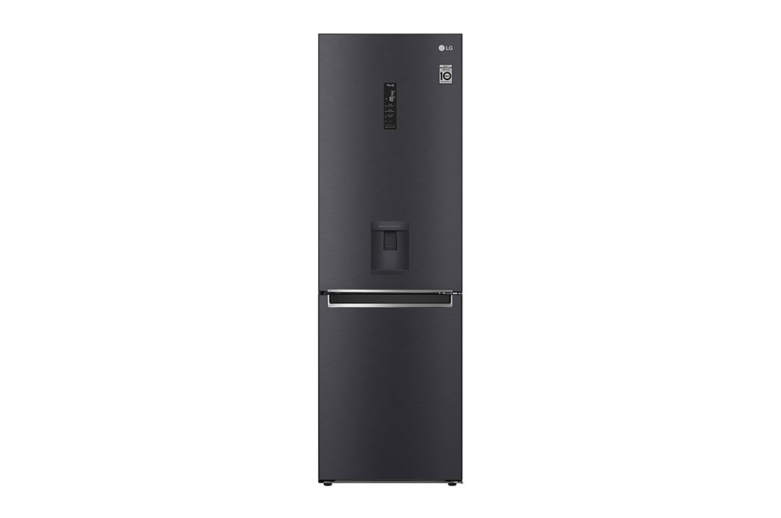 LG 336L Wide Bottom Freezer with DoorCooling⁺™  in Black Finish, GC-F459NQDM