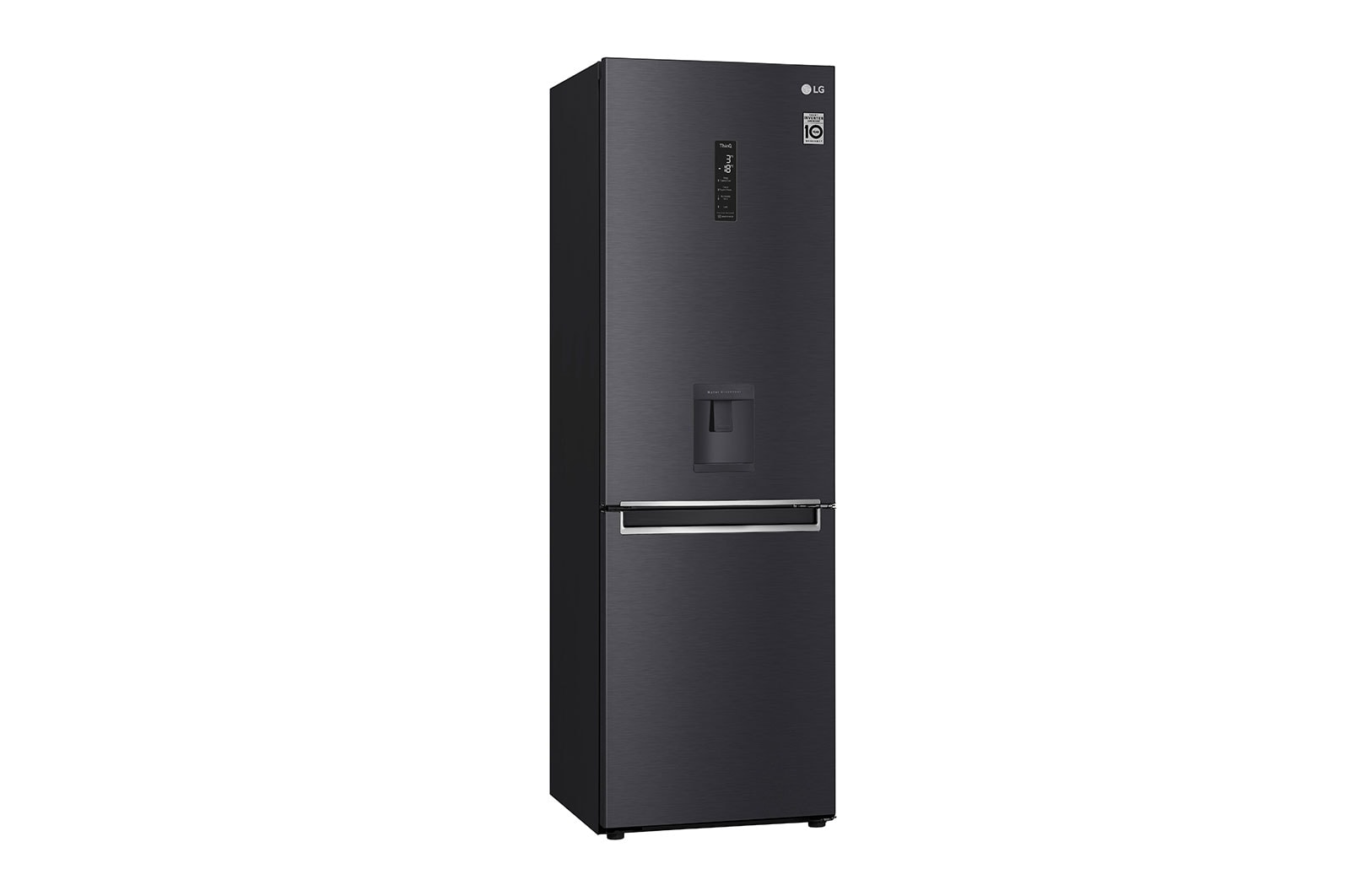 LG 336L Wide Bottom Freezer with DoorCooling⁺™  in Black Finish, GC-F459NQDM