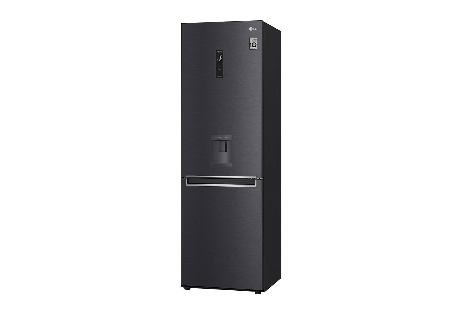 LG 336L Wide Bottom Freezer with DoorCooling⁺™  in Black Finish, GC-F459NQDM