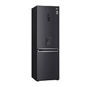 LG 336L Wide Bottom Freezer with DoorCooling⁺™  in Black Finish, GC-F459NQDM