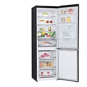 LG 336L Wide Bottom Freezer with DoorCooling⁺™  in Black Finish, GC-F459NQDM