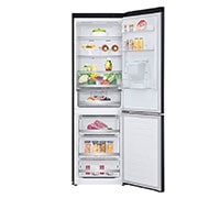 LG 336L Wide Bottom Freezer with DoorCooling⁺™  in Black Finish, GC-F459NQDM