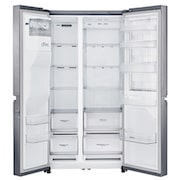 LG 601L Platinum Silver Side by Side Refrigerator, Door-In-Door™ (Plumbed), GC-J247SLUV