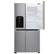 LG 601L Platinum Silver Side by Side Refrigerator, Door-In-Door™ (Plumbed), GC-J247SLUV