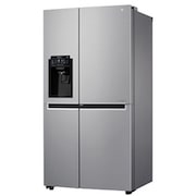 LG 601L Platinum Silver Side by Side Refrigerator, Door-In-Door™ (Plumbed), GC-J247SLUV