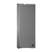 LG 617L Door-in-Door Non Plumbed Side by Side Fridge with Uvnano™ Water Dispenser in Stainless Finish, GC-J257SLRS