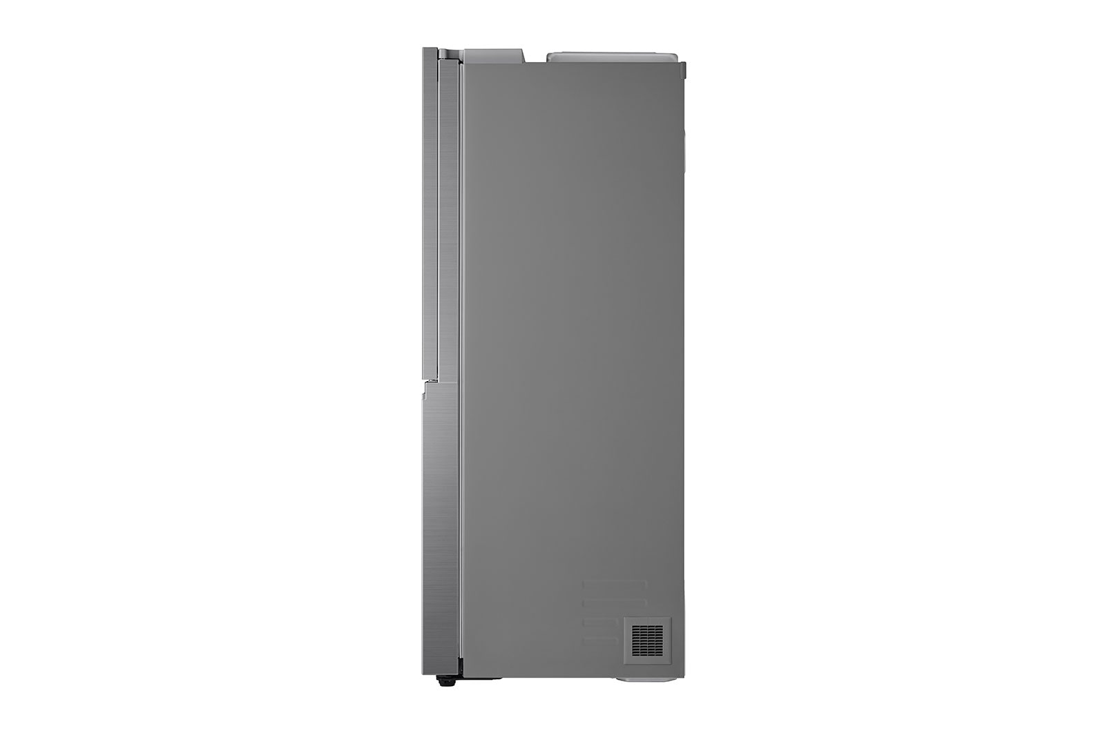 LG 611L Door-in-Door Side by Side Fridge with Uvnano™ in Stainless Finish, GC-J257SLSS