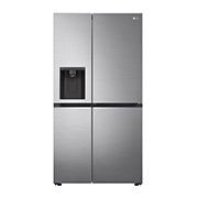 LG 611L Door-in-Door Side by Side Fridge with Uvnano™ in Stainless Finish, GC-J257SLSS