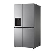 LG 611L Door-in-Door Side by Side Fridge with Uvnano™ in Stainless Finish, GC-J257SLSS