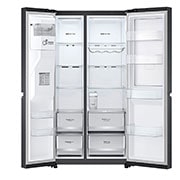 LG Side by Side Refrigerator with Uvnano™ - GC-J257SQ2W, GC-J257SQ2W